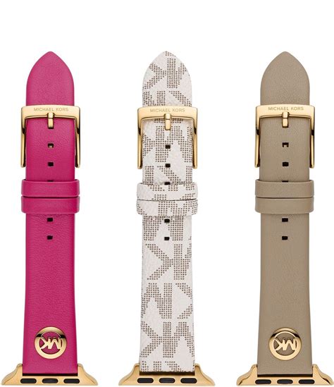 michael kors watch ladies leather strap|michael kors silicone watch band.